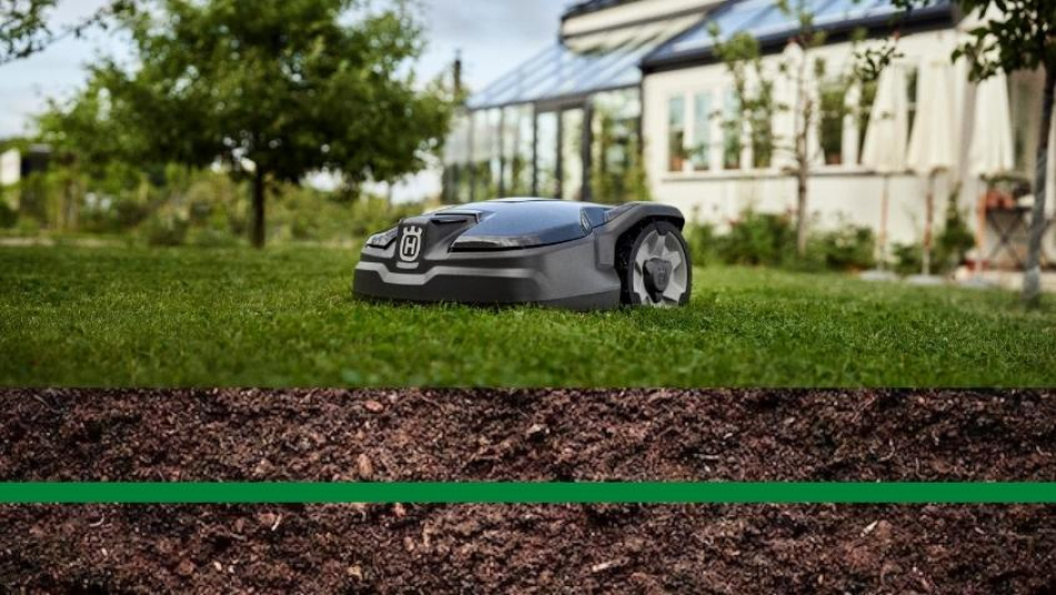 ¿A qué profundidad puede enterrarse el cable delimitador?