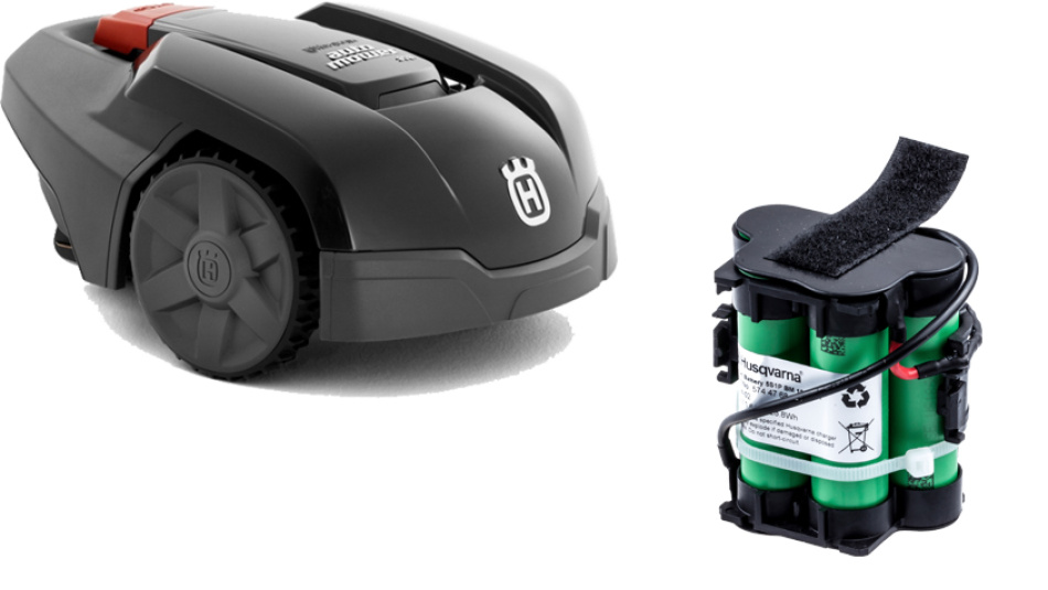 Cambiar la batería de los Automower 105, 305 y 308