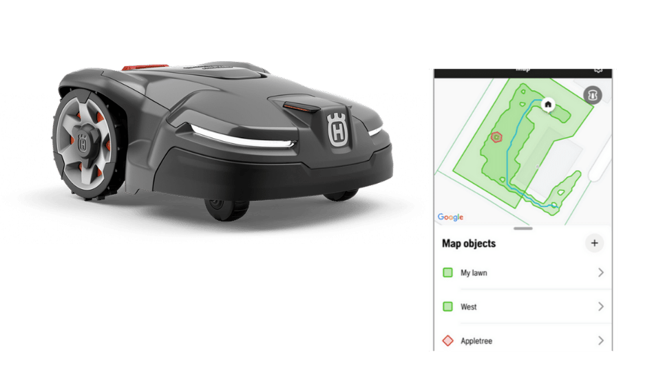 Skapa arbetsområde med Automower® AIM