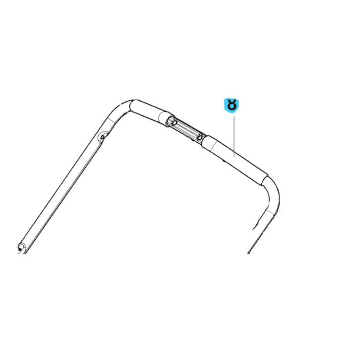 Rör i gruppen Reservdelar Gräsklippare / Reservdelar Husqvarna Gå-Bakom Gräsklippare / Reservdelar Husqvarna M53S Pro hos Gräsklipparbutiken (2956675-02)