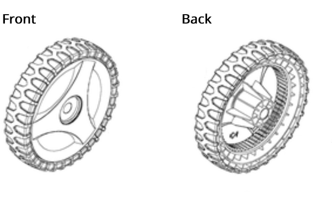 Hjul Kpl i gruppen  hos Gräsklipparbutiken (2957083-01)