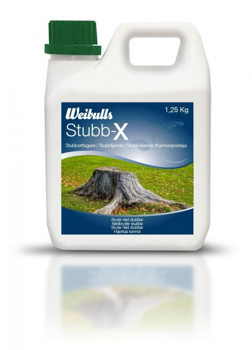 Weibulls Stubborttagare 1,25kg Stubb-X i gruppen Gräsmattevård / Odling hos Gräsklipparbutiken (4401)