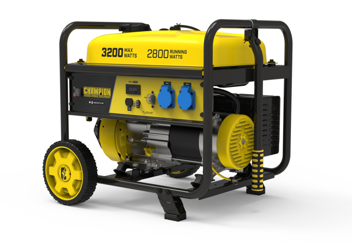 Champion 3200 Watt Bensinelverk i gruppen Skog och Trädgårdsprodukter / Elverk / Champion Elverk / Champion elverk hos Gräsklipparbutiken (500559-EU-SC)
