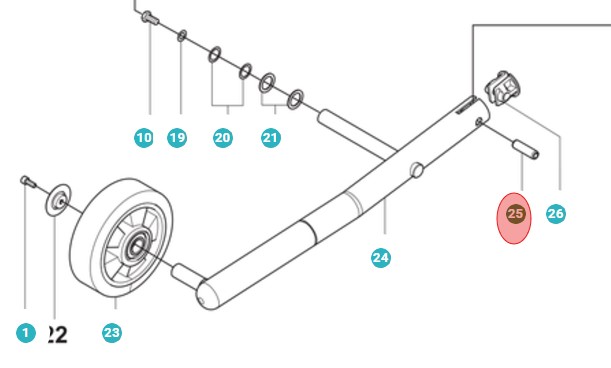 Spännstift i gruppen hos Gräsklipparbutiken (5010198-01)