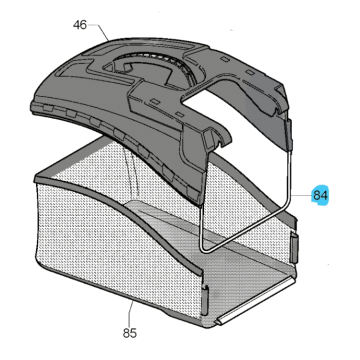 Ram i gruppen Reservdelar Gräsklippare / Reservdelar Jonsered Gå-Bakom Gräsklippare / Reservdelar Jonsered LM 2151CMDA hos Gräsklipparbutiken (5013224-01)