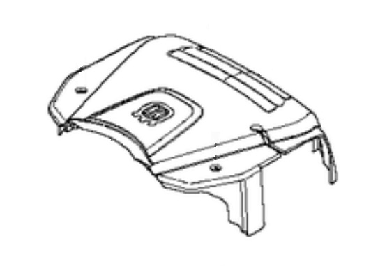 Baklucka i gruppen Reservdelar Gräsklippare / Reservdelar Husqvarna Gå-Bakom Gräsklippare / Reservdelar Husqvarna R148SV hos Gräsklipparbutiken (5013550-01)