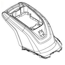 Kåpa i gruppen Reservdelar Gräsklippare / Reservdelar Husqvarna Gå-Bakom Gräsklippare / Reservdelar Husqvarna LE116R hos Gräsklipparbutiken (5014884-01)