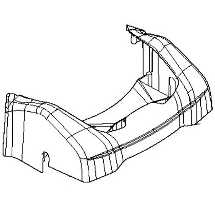Kåpa i gruppen Reservdelar Gräsklippare / Reservdelar Husqvarna Gå-Bakom Gräsklippare / Reservdelar Husqvarna LE116R hos Gräsklipparbutiken (5014889-01)