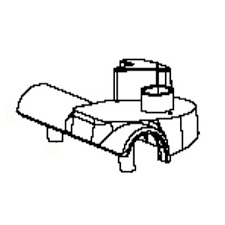 Hållare i gruppen Reservdelar Gräsklippare / Reservdelar Husqvarna Gå-Bakom Gräsklippare / Reservdelar Husqvarna LE116R hos Gräsklipparbutiken (5014903-01)