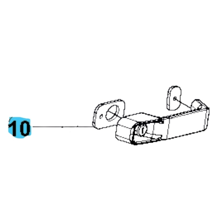 Klots i gruppen Reservdelar Gräsklippare / Reservdelar Husqvarna Rider / Reservdelar Husqvarna P525DX hos Gräsklipparbutiken (5019990-01)