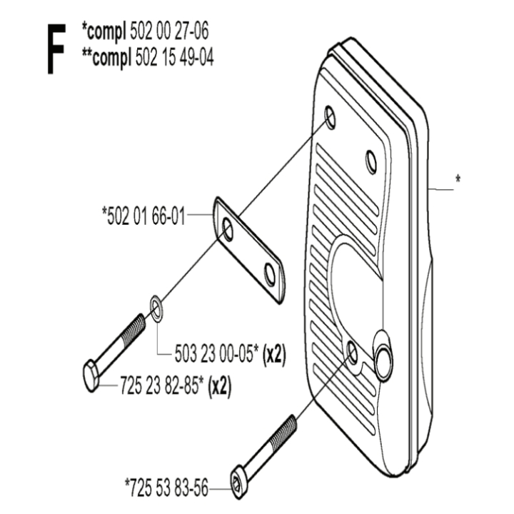 Ljuddämpare Kpl, i gruppen  hos Gräsklipparbutiken (5020027-04)