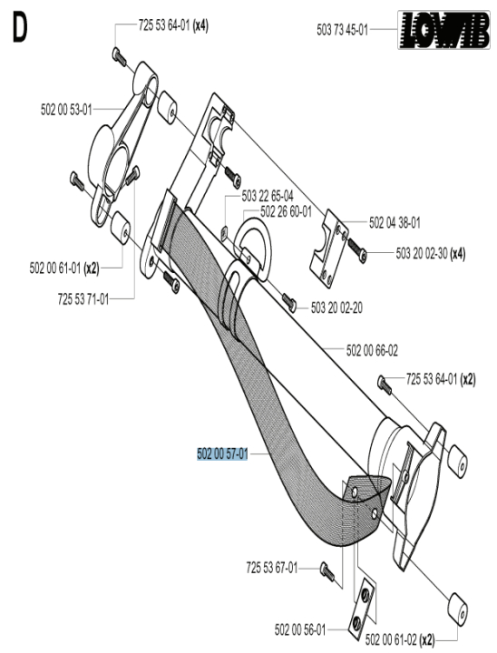 Sadelgjord i gruppen  hos Gräsklipparbutiken (5020057-01)