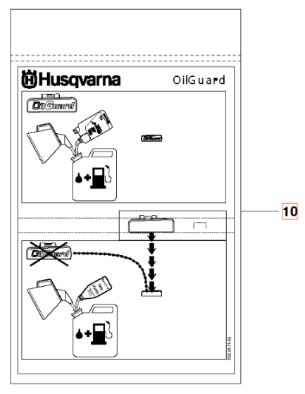 Kit, Switch Off Sats, Oil Guar i gruppen  hos Gräsklipparbutiken (5022870-03)