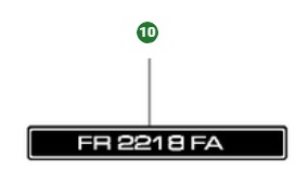 Dekal i gruppen Reservdelar Gräsklippare / Reservdelar Jonsered Åkgräsklippare / Reservdelar Jonsered FR 2218FA hos Gräsklipparbutiken (5022921-11)