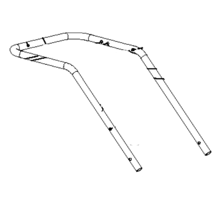 Handtag i gruppen Reservdelar Gräsklippare / Reservdelar Husqvarna Gå-Bakom Gräsklippare / Reservdelar Husqvarna LC 140S hos Gräsklipparbutiken (5024294-01)