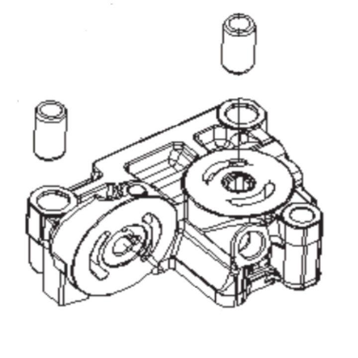 Pumphus i gruppen Reservdelar Gräsklippare / Reservdelar Husqvarna Rider / Reservdelar Rider 320X AWD hos Gräsklipparbutiken (5028523-01)