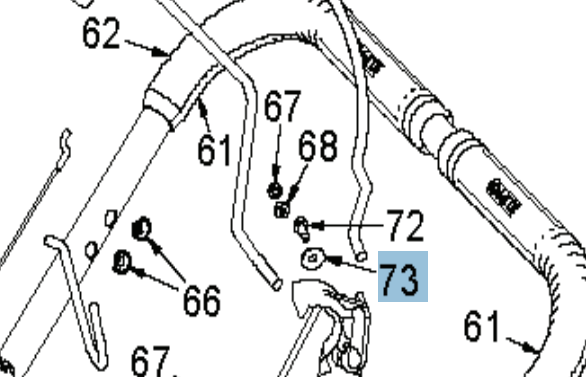 Bricka 16X5,2X1 Nb Fzb i gruppen Reservdelar Gräsklippare / Reservdelar Klippo / Reservdelar Klippo Comet SE hos Gräsklipparbutiken (5028965-01)