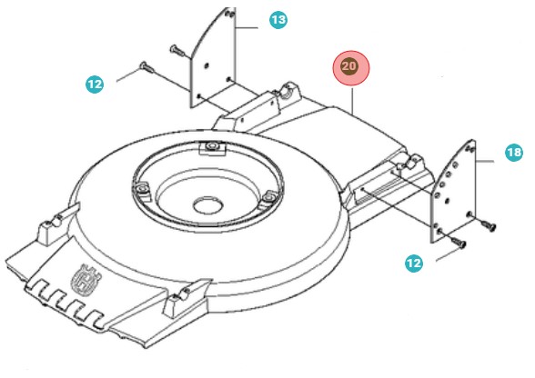 "CHASSIS 17""" i gruppen Reservdelar Gräsklippare / Reservdelar Klippo / Reservdelar Klippo Triumph hos Gräsklipparbutiken (5032472-06)