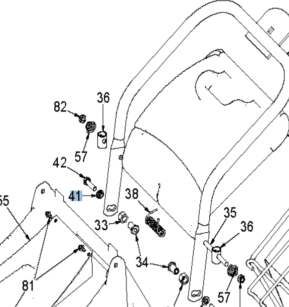 Ansatsbricka Brilliant Fzb i gruppen Reservdelar Gräsklippare / Reservdelar Klippo / Reservdelar Klippo Brilliant S / Selfstart hos Gräsklipparbutiken (5032849-01)