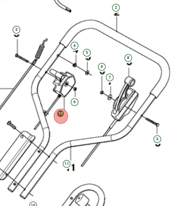 Gasreglage i gruppen  hos Gräsklipparbutiken (5033127-02)