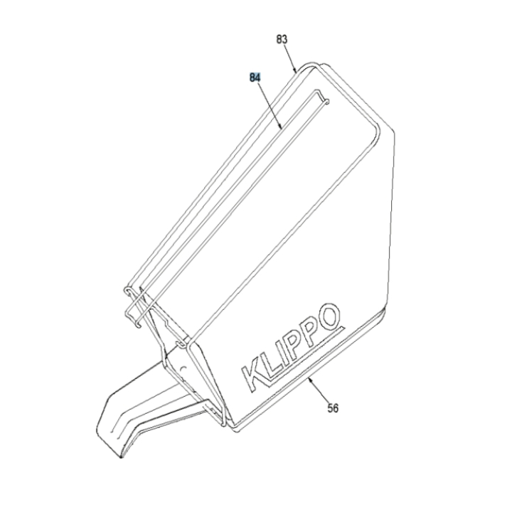 Uppsamlarhandtag Brilliant i gruppen Reservdelar Gräsklippare / Reservdelar Klippo / Handtag till Klippo hos Gräsklipparbutiken (5033257-01)