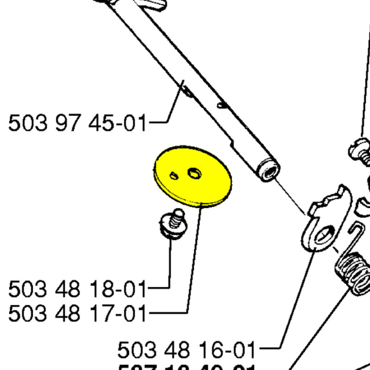 Choke Skiva 5034817-01 i gruppen  hos Gräsklipparbutiken (5034817-01)