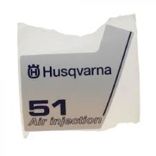 Dekal Husqvarna 51 5036197-04 i gruppen  hos Gräsklipparbutiken (5036197-04)