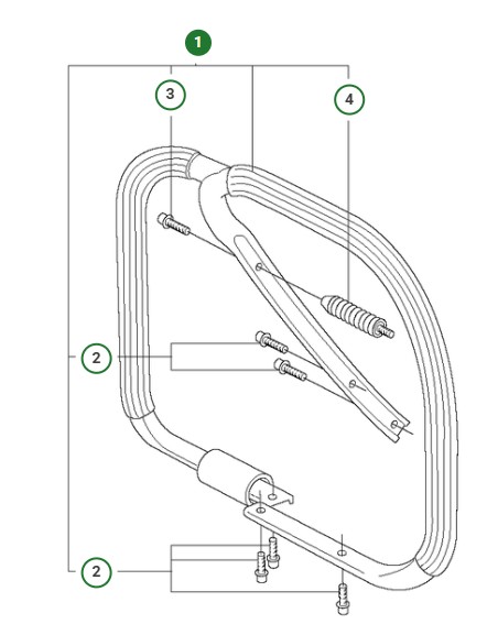 Handtagsbygel,Wa G i gruppen  hos Gräsklipparbutiken (5036286-02)