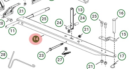 Dragstång i gruppen hos Gräsklipparbutiken (5037683-01)