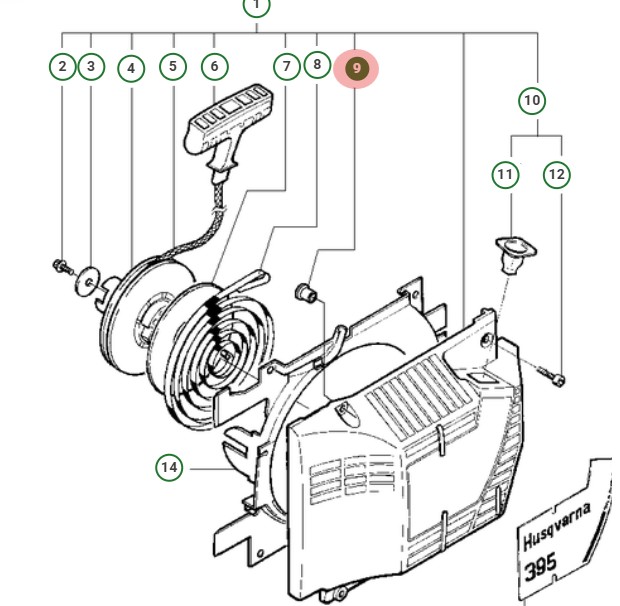 Hylsa i gruppen  hos Gräsklipparbutiken (5038420-01)