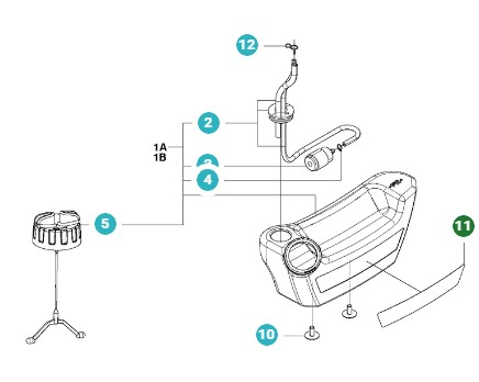 Tank Dekal i gruppen  hos Gräsklipparbutiken (5041178-02)