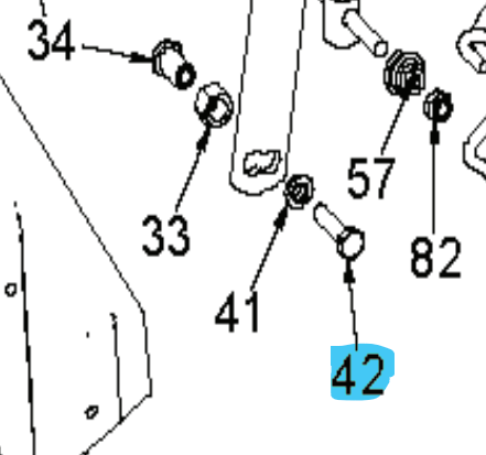 Bult M8X30 M6S 8,8 Fzb i gruppen Reservdelar Gräsklippare / Reservdelar Klippo / Reservdelar Klippo Brilliant S / Selfstart hos Gräsklipparbutiken (5044591-01)