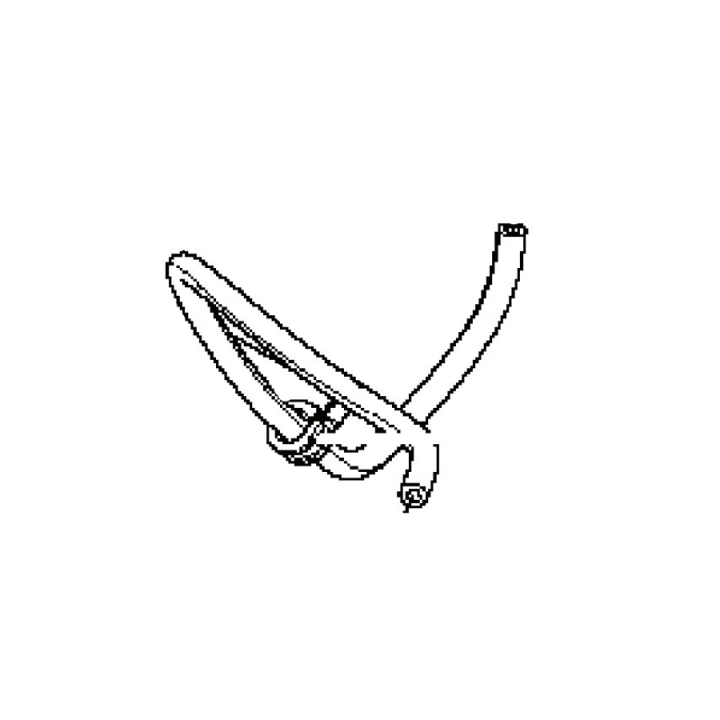 Fuel Hose Di=6,4 L=600 i gruppen Reservdelar Gräsklippare / Reservdelar Husqvarna Rider / Reservdelar Rider 419 TSX AWD hos Gräsklipparbutiken (5048000-02)