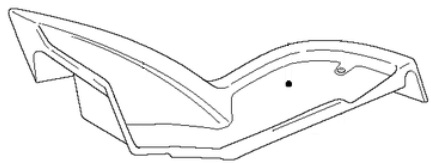 Fotplatta i gruppen Reservdelar Gräsklippare / Reservdelar Husqvarna Rider / Reservdelar Rider Proflex 18 hos Gräsklipparbutiken (5050990-01)