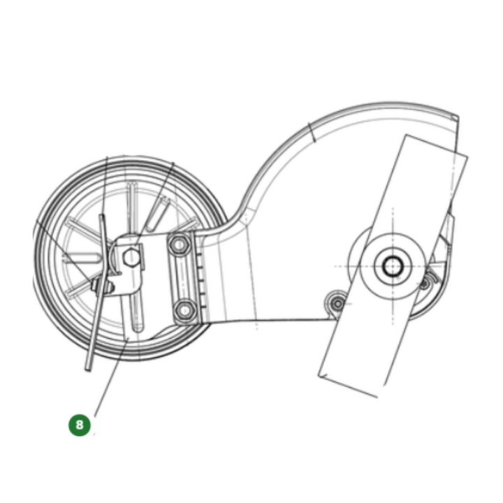 Bracket blade guard i gruppen hos Gräsklipparbutiken (5051746-01)