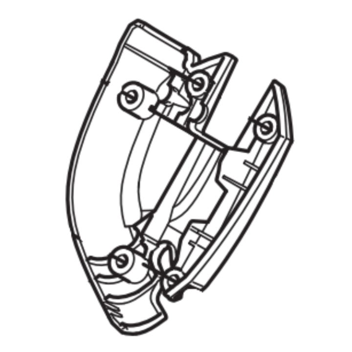 Hus Nedre i gruppen Reservdelar Gräsklippare / Reservdelar Husqvarna Gå-Bakom Gräsklippare / Reservdelar Husqvarna LC53E hos Gräsklipparbutiken (5052755-01)