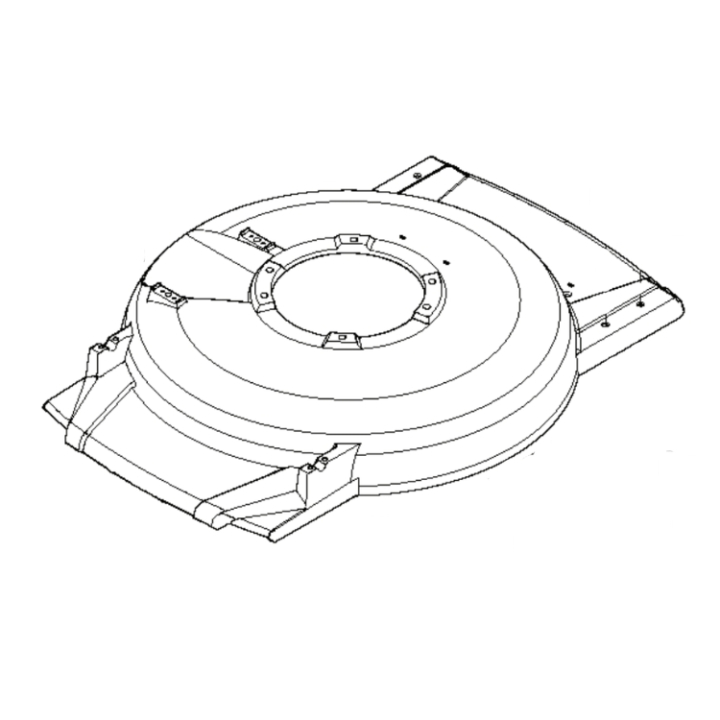 Chassie i gruppen Reservdelar Gräsklippare / Reservdelar Klippo / Reservdelar Klippo Pro 19 SH hos Gräsklipparbutiken (5054387-04)