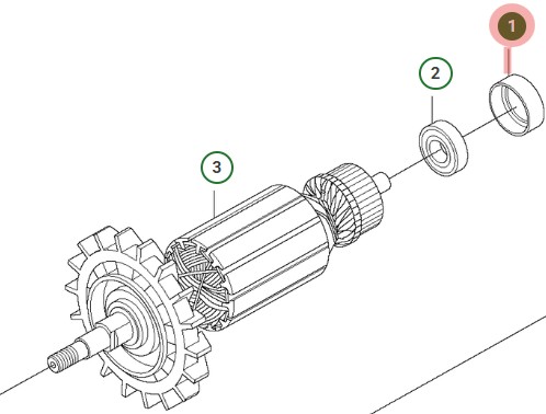 RUBBER BUSHING i gruppen  hos Gräsklipparbutiken (5055303-14)