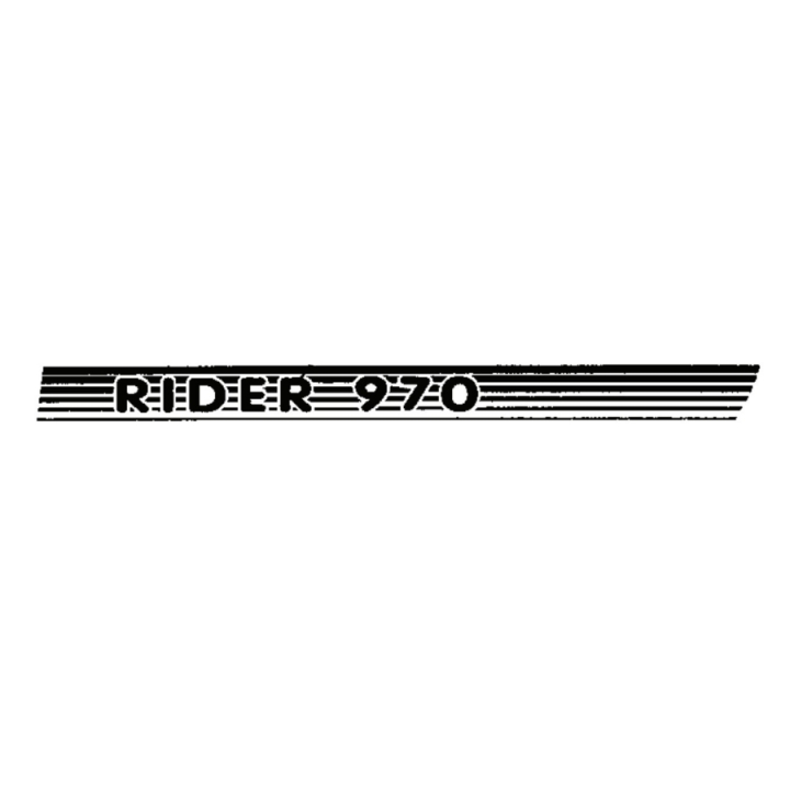 Dekal Hö, i gruppen Reservdelar Gräsklippare / Reservdelar Husqvarna Rider / Reservdelar Rider 970 hos Gräsklipparbutiken (5069434-02)
