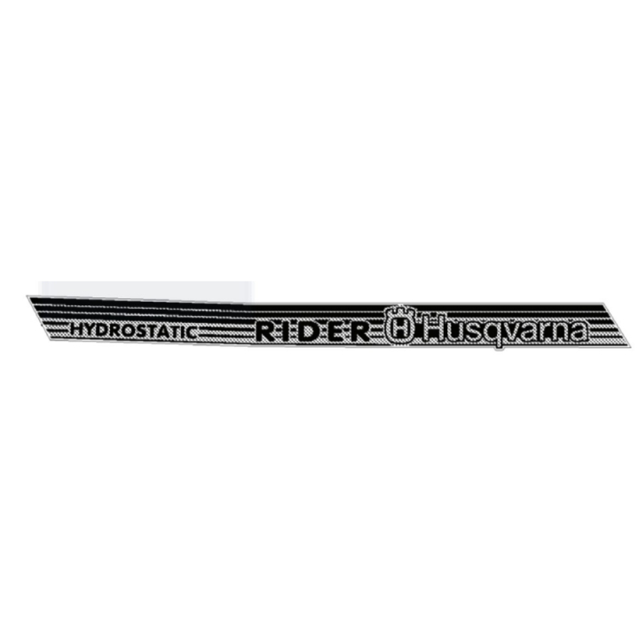 Dekal Vä,, Huv, i gruppen Reservdelar Gräsklippare / Reservdelar Husqvarna Rider / Reservdelar Rider Proflex 20 hos Gräsklipparbutiken (5069977-01)