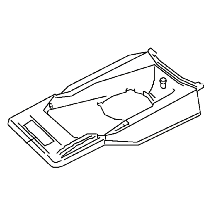 Platta i gruppen Reservdelar Gräsklippare / Reservdelar Husqvarna Gå-Bakom Gräsklippare / Reservdelar Husqvarna Royal 43S hos Gräsklipparbutiken (5106609-01)