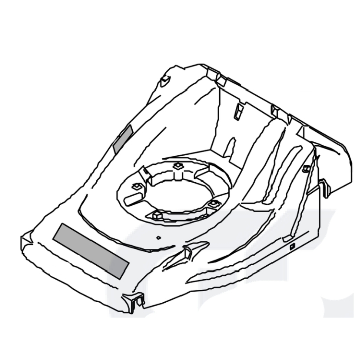 Kåpa i gruppen Reservdelar Gräsklippare / Reservdelar Jonsered Gå-Bakom Gräsklippare / Reservdelar Jonsered LM 2148CMDE hos Gräsklipparbutiken (5106965-64)