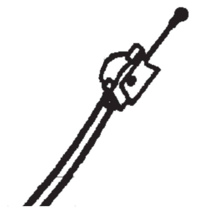 Gasreglage i gruppen Reservdelar Gräsklippare / Vajrar & reglage till Gräsklippare / Reglage / Gasreglage hos Gräsklipparbutiken (5127550-06)