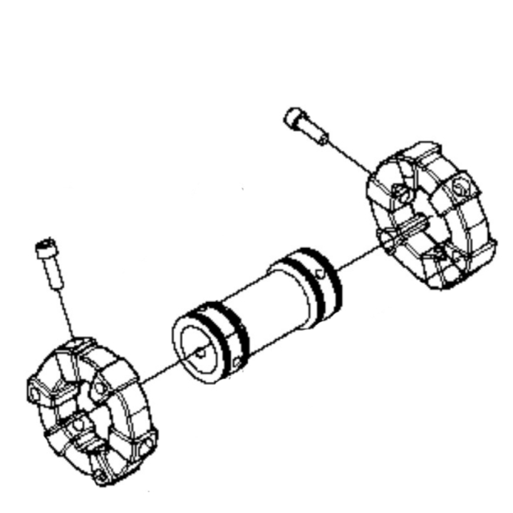Koppling Kpl i gruppen Reservdelar Gräsklippare / Reservdelar Husqvarna Rider / Reservdelar Husqvarna P525DX hos Gräsklipparbutiken (5159832-02)
