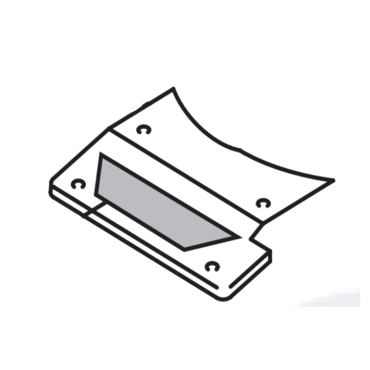 Frontkåpa i gruppen Reservdelar Gräsklippare / Reservdelar Husqvarna Gå-Bakom Gräsklippare / Reservdelar Husqvarna Royal 53 hos Gräsklipparbutiken (5168739-07)