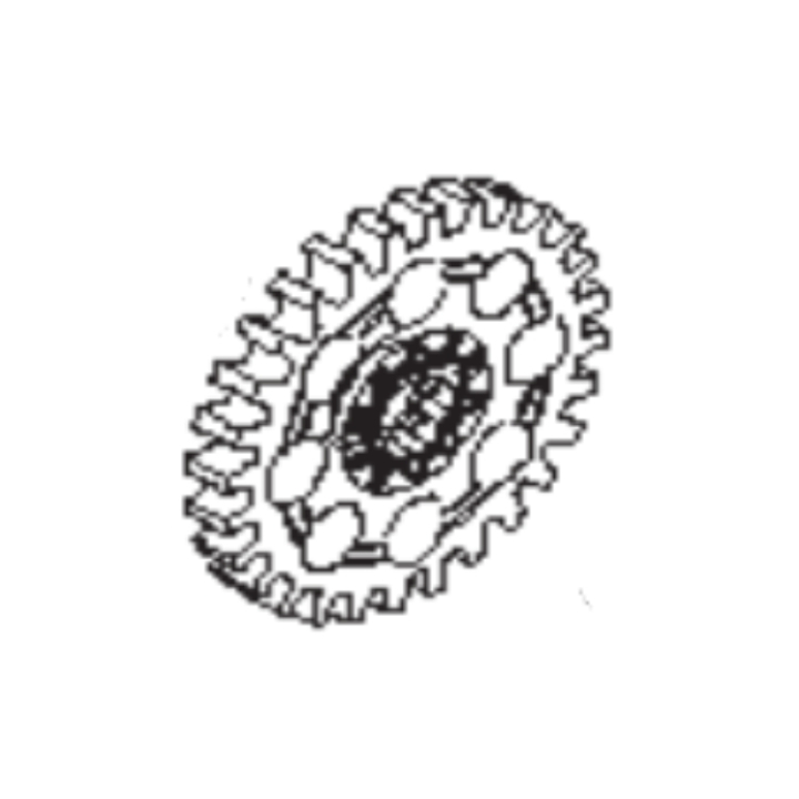 Växel i gruppen Reservdelar Gräsklippare / Reservdelar Husqvarna Rider / Reservdelar Rider 318X hos Gräsklipparbutiken (5225389-01)