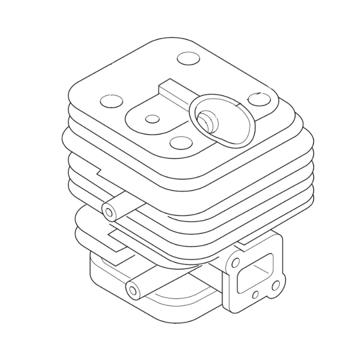 Cylinder i gruppen hos Gräsklipparbutiken (5231226-01)