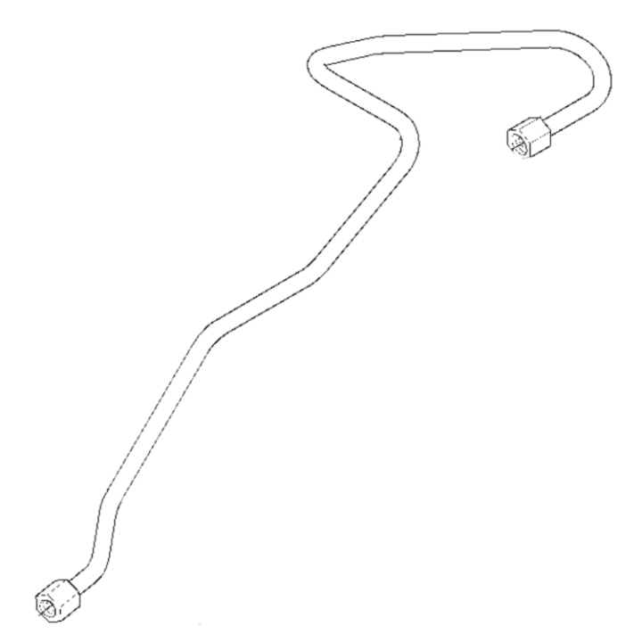 Hydrailic Pipe i gruppen Reservdelar Gräsklippare / Reservdelar Jonsered Åkgräsklippare / Reservdelar Jonsered FR 2218FA 4x4 hos Gräsklipparbutiken (5254912-01)