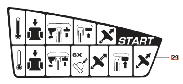 Decal Start Instruction i gruppen  hos Gräsklipparbutiken (5255720-02)