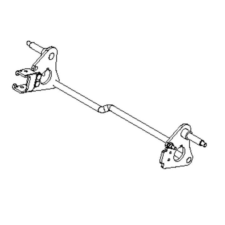 WHEEL AXLE i gruppen Reservdelar Gräsklippare / Reservdelar Husqvarna Gå-Bakom Gräsklippare / Reservdelar Husqvarna LC151S hos Gräsklipparbutiken (5295955-01)